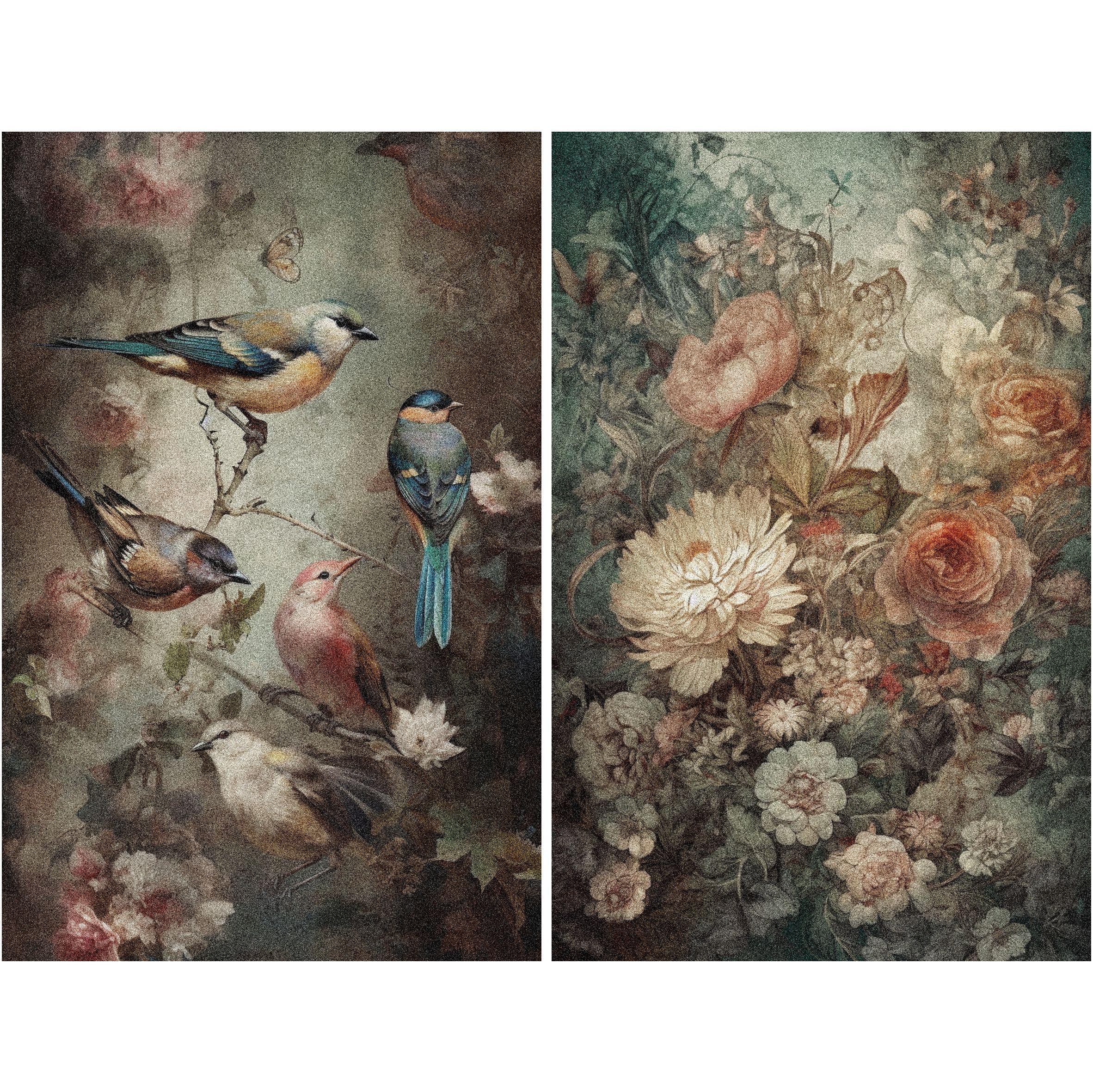Post Card Rice Paper – for Decoupage Scrapbooking Crafts