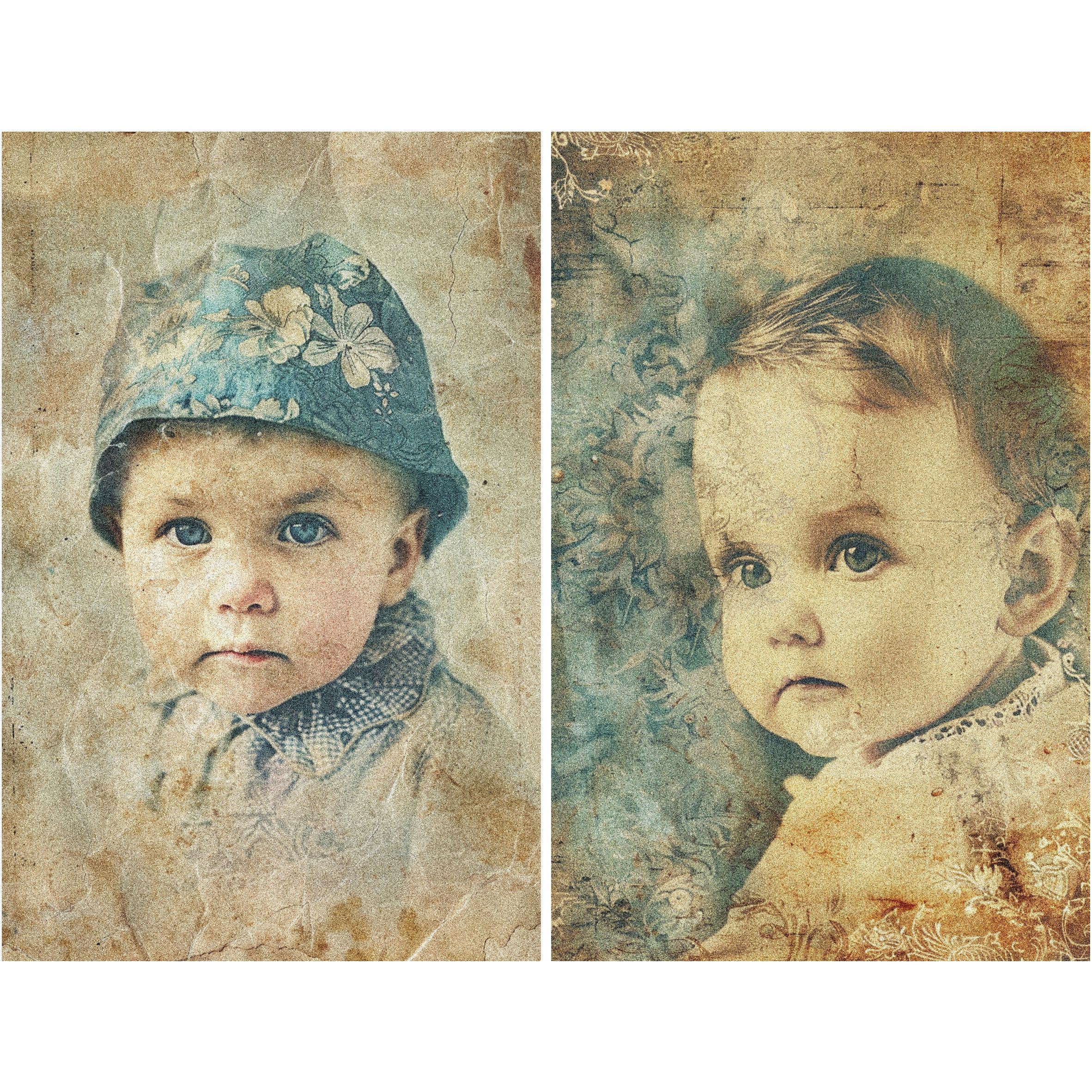 Post Card Rice Paper – for Decoupage Scrapbooking Crafts