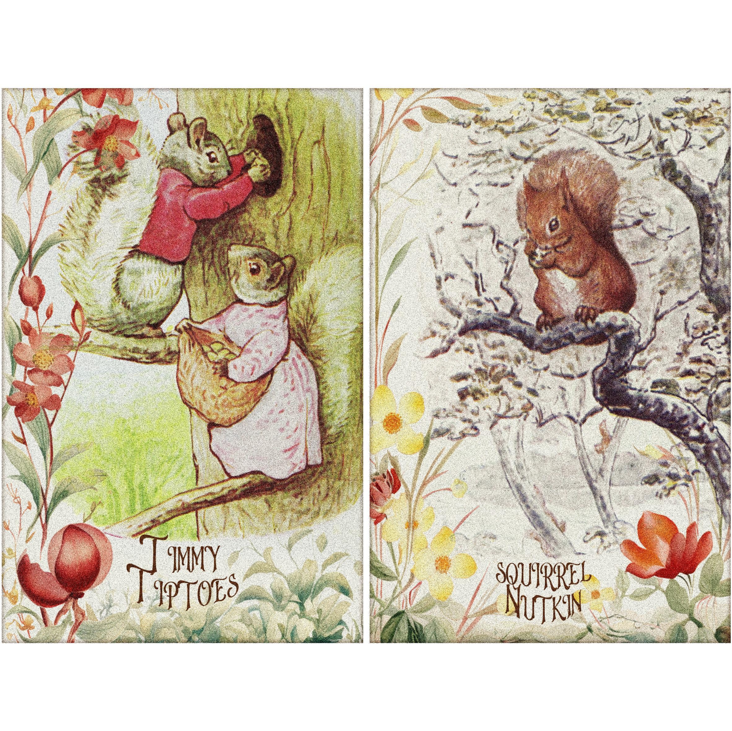Post Card Rice Paper – for Decoupage Scrapbooking Crafts