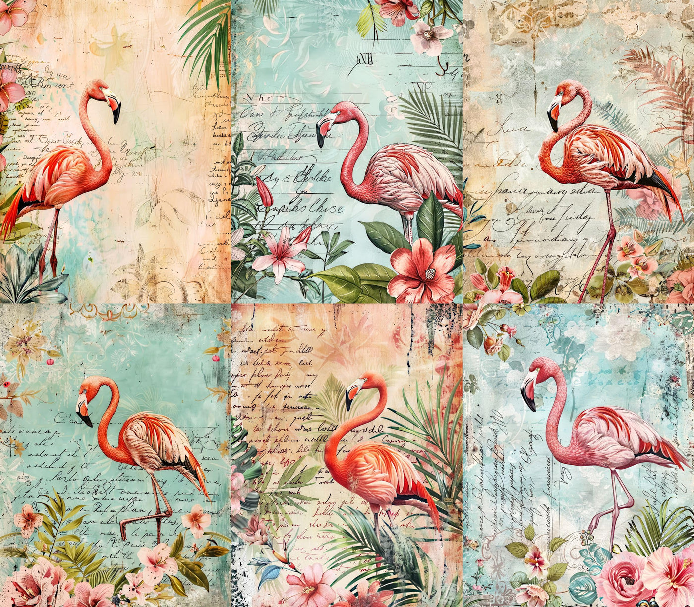 Animal Rice Papers – Decoupage Paper 6x Designs for Collage, Mixed Media, Card Making & Crafts, Decoupage by CRAFT KREATIVELY