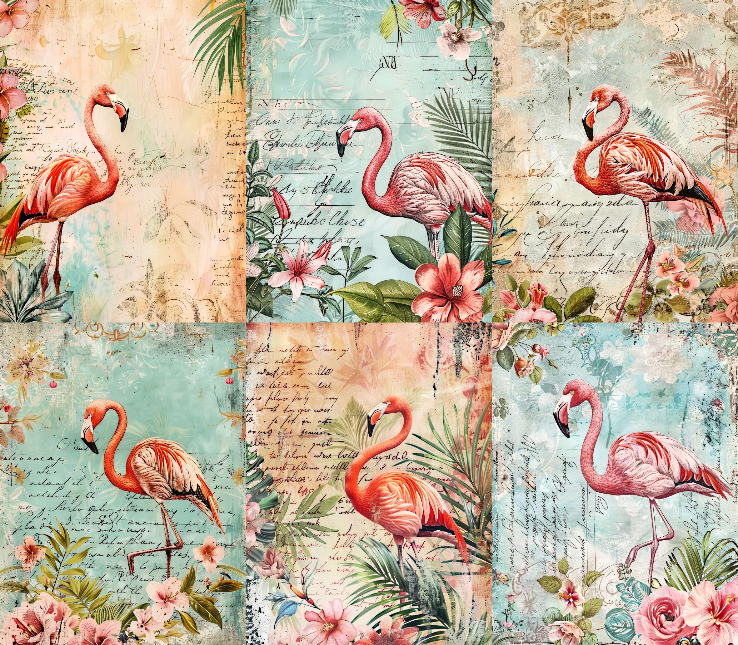 Animal Rice Papers – Decoupage Paper 6x Designs for Collage, Mixed Media, Card Making & Crafts, Decoupage by CRAFT KREATIVELY