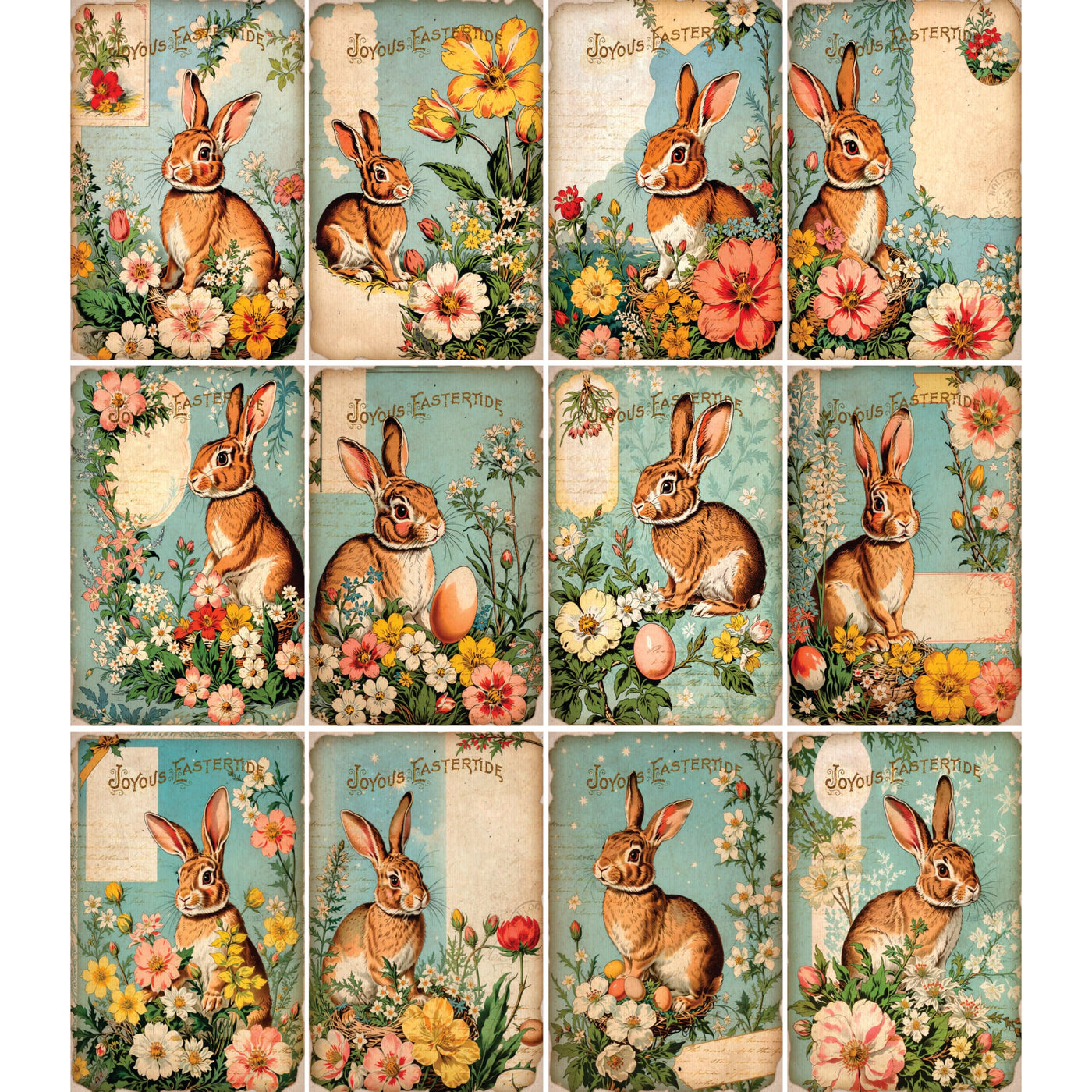 Decoupage Rice Papers - 6 Pieces | 12 Unique Designs | Versatile Decoupage Designs for Art Projects & Crafting by CRAFT KREATIVELY