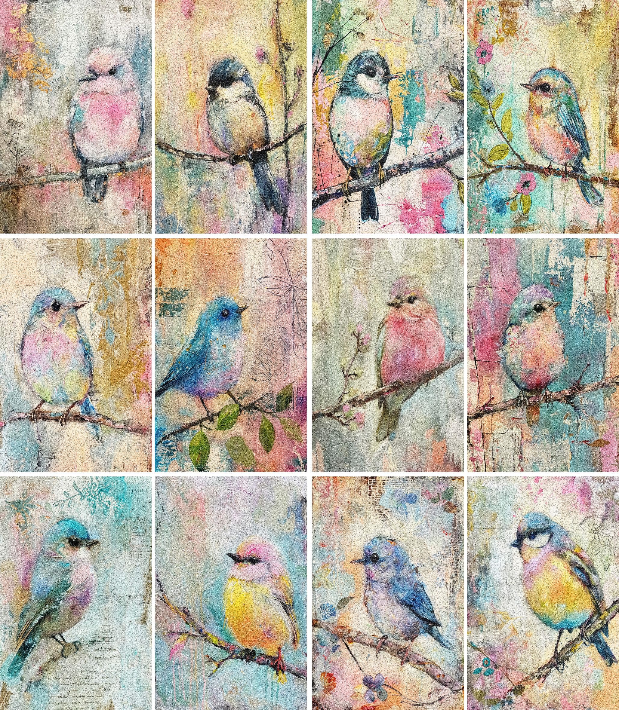 Post Card Rice Paper – for Decoupage Scrapbooking Crafts