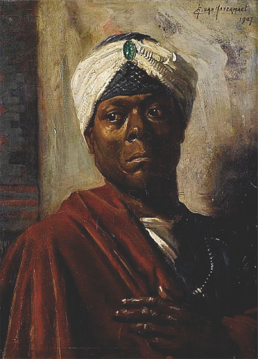 Nubian Prince Rice Paper, 29.21 x 40.64 cm - for Decoupage Print Crafts