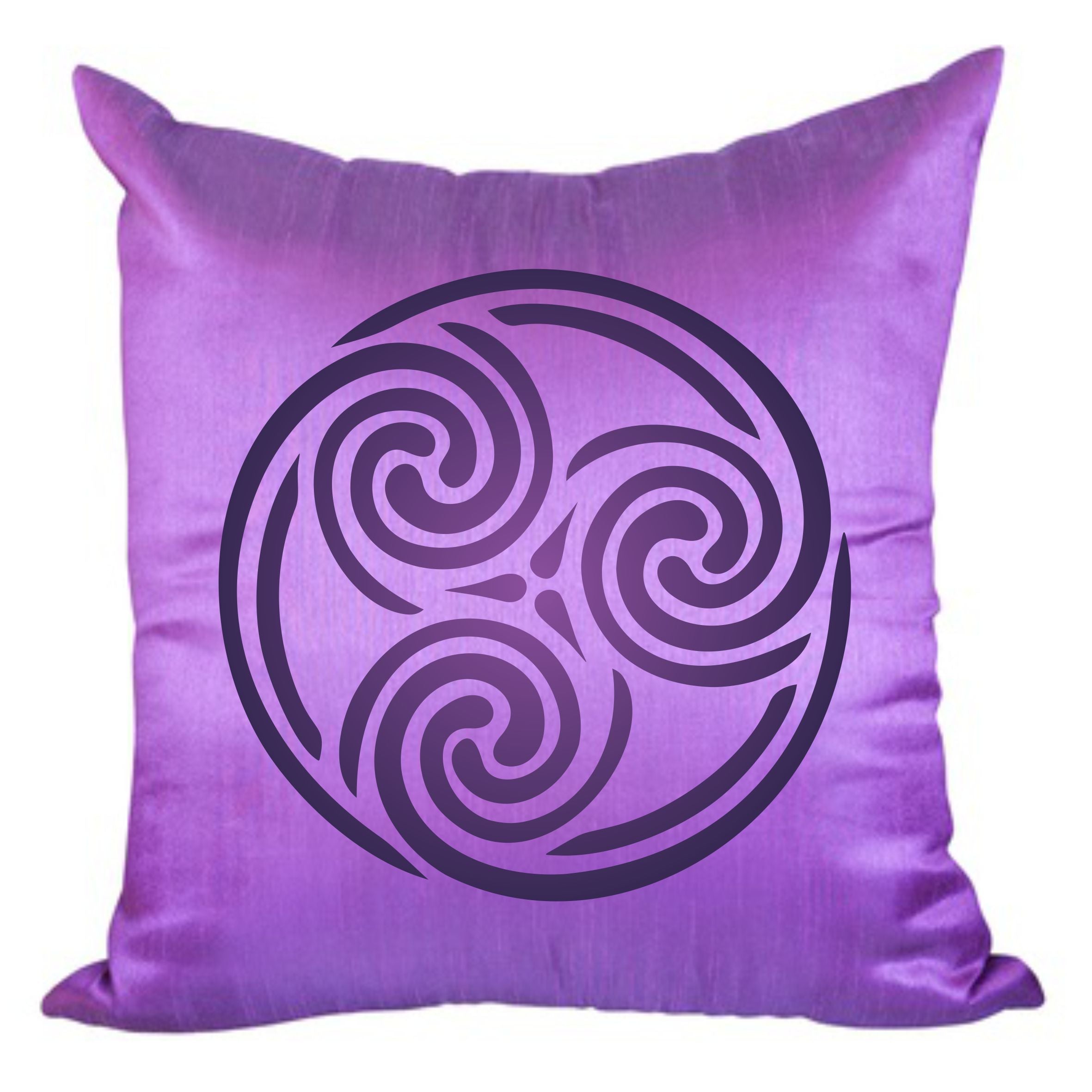 Celtic Spiral Stencil - Triskelion Triple Spiral Cycle of Life