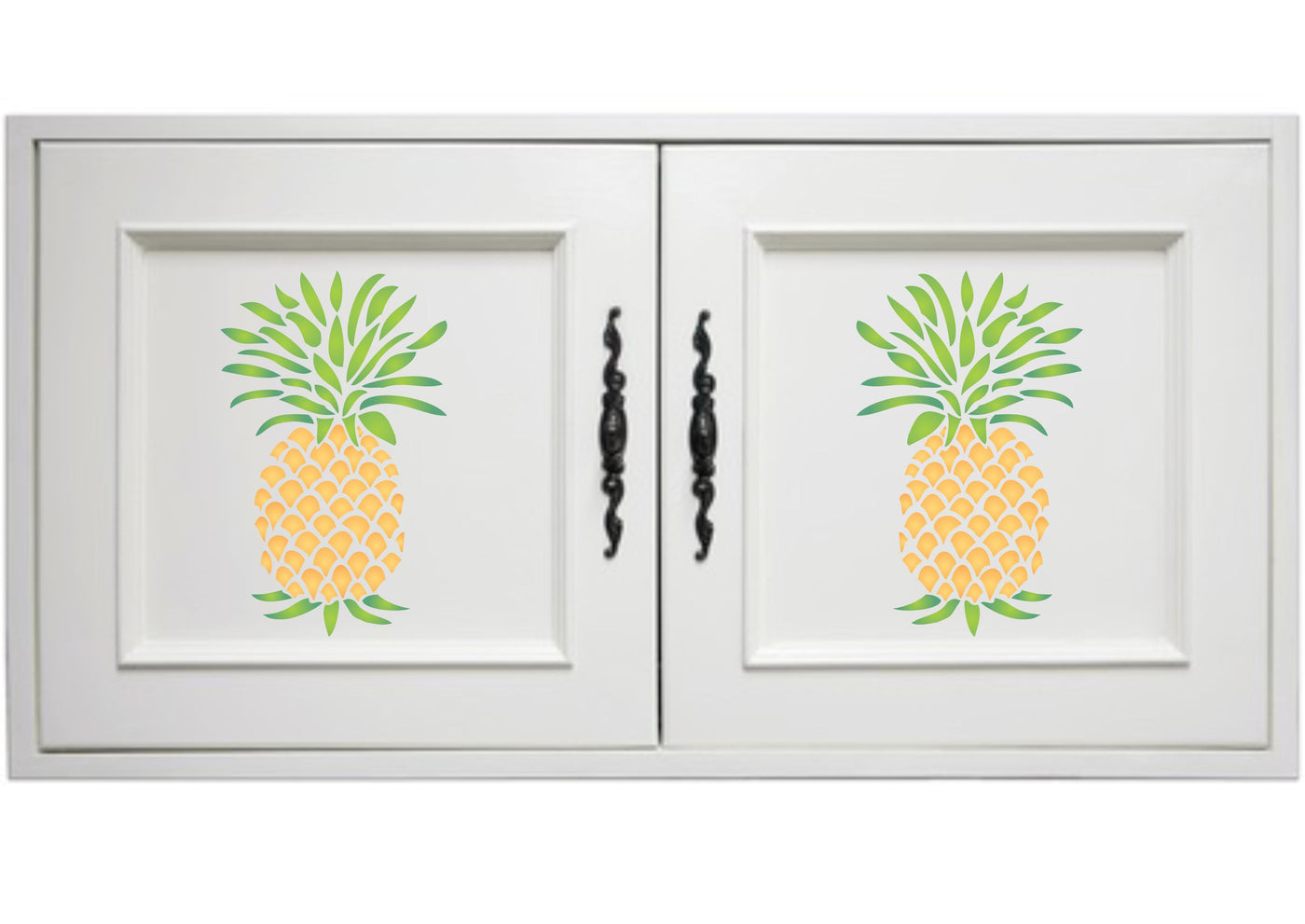 Pineapple Stencil, 6.5 x 10.5 inch - Classic Fruit Kitchen