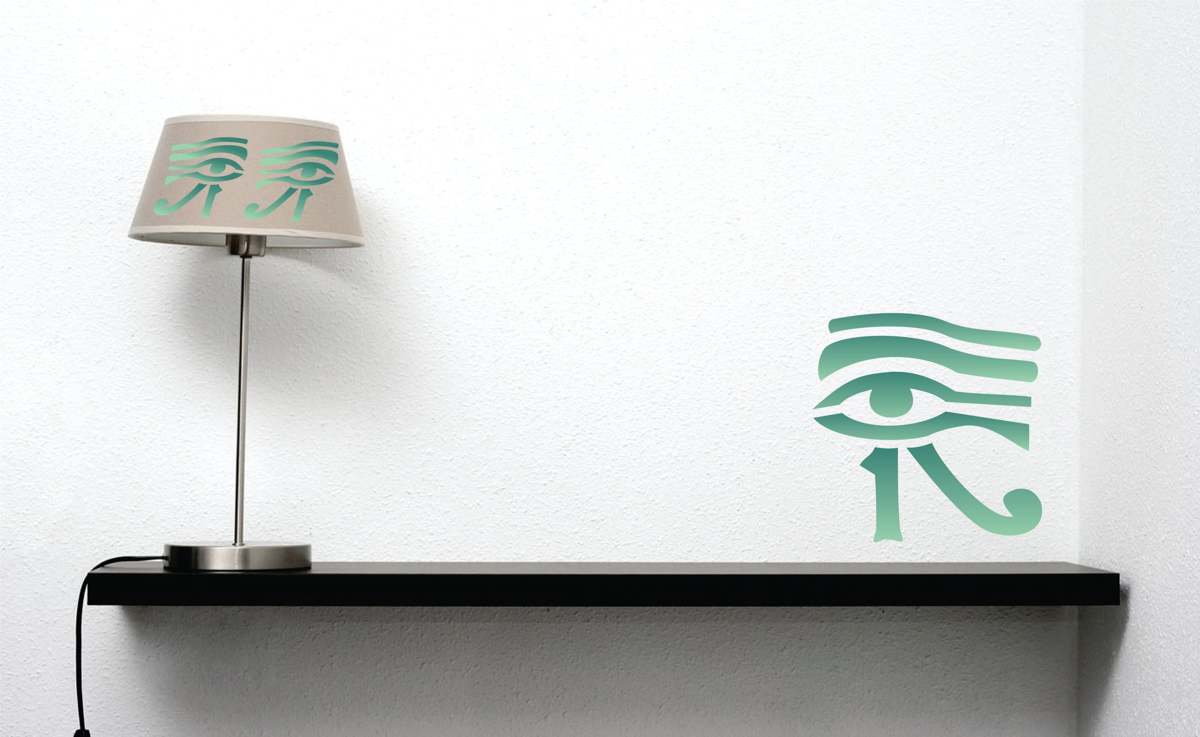 Eye of Horus Stencil - Classic Egyptian Symbol Hyroglyphics