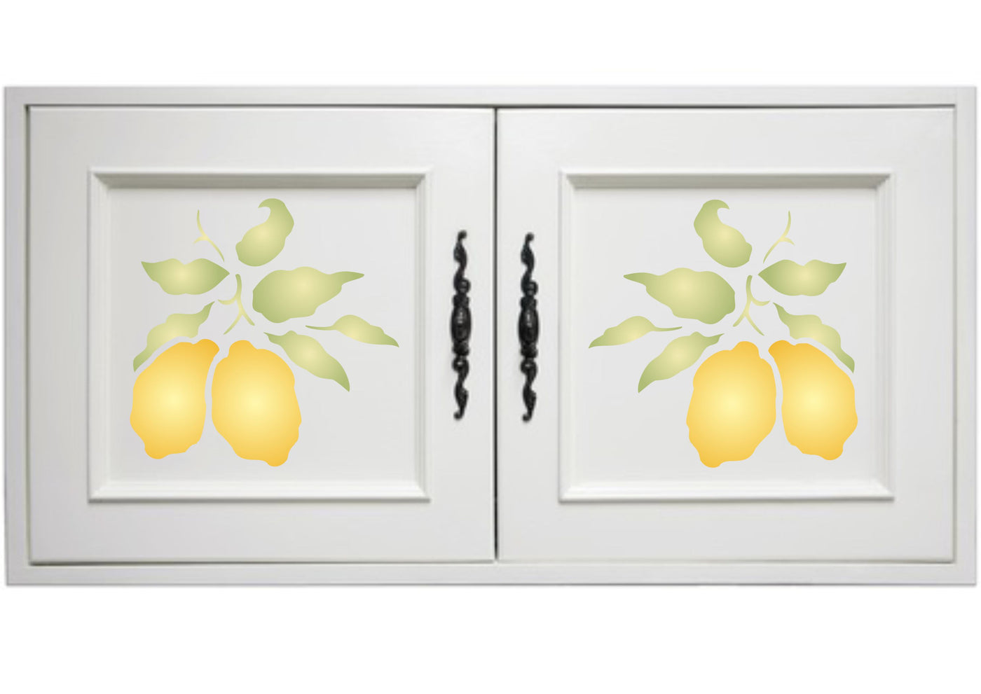 Lemon Stencil, 6.5 x 6.5 inch - Classic Fruit Kitchen