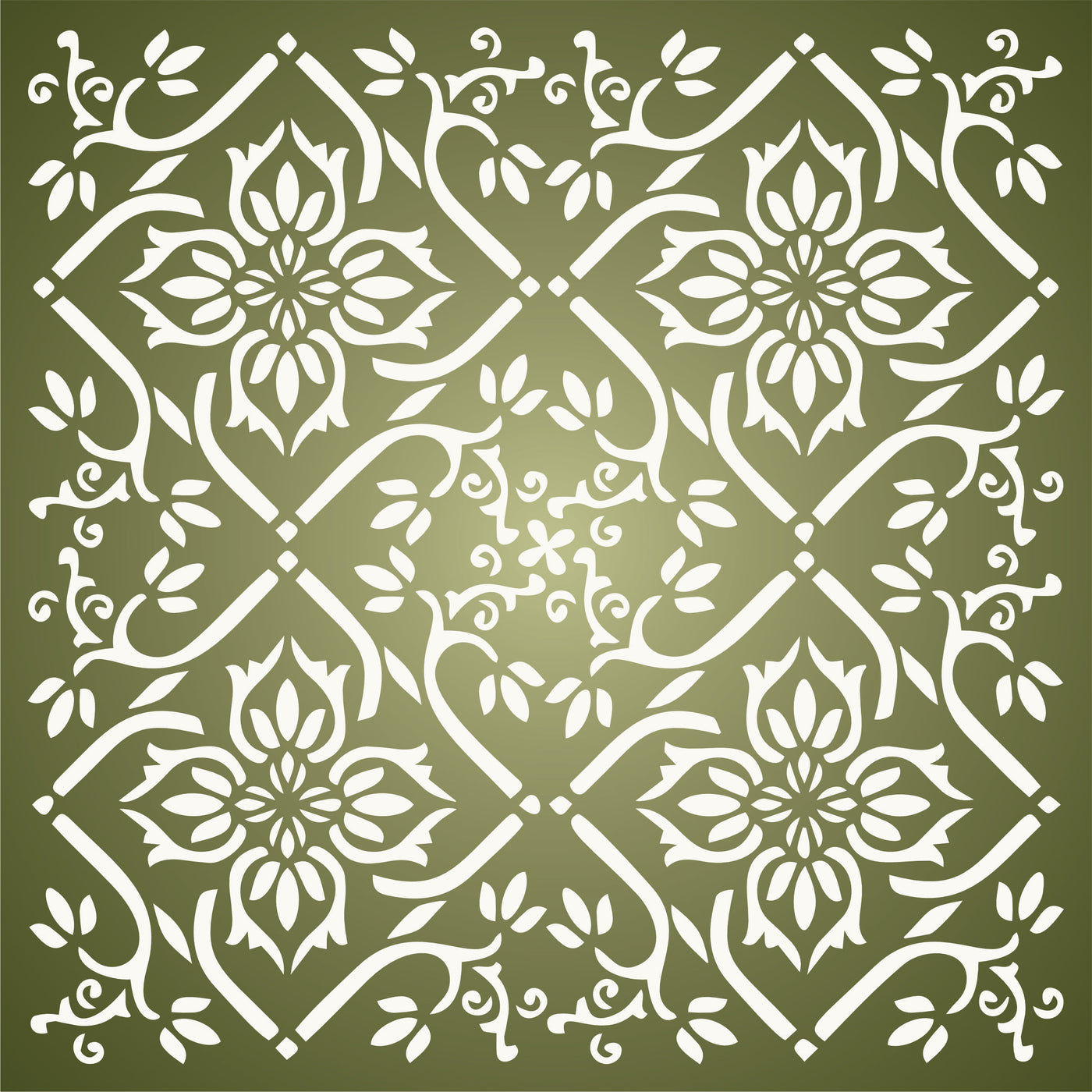 Celtic Tile Stencil - Traditional Irish Tile Design