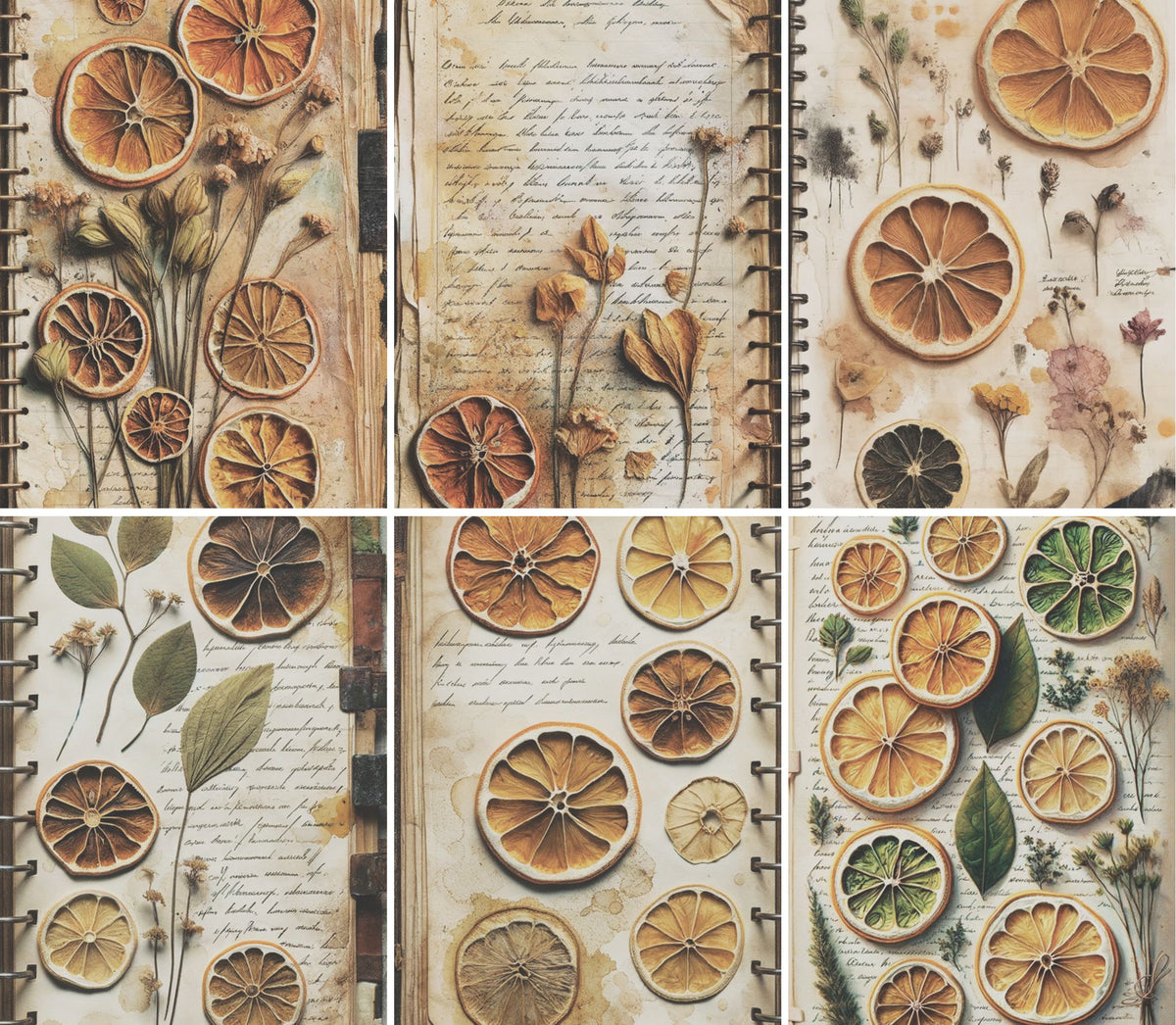 Dried Fruit Rice Paper, 20.32 x 26.67 cm - for Decoupage Scrapbooking Cards Crafts