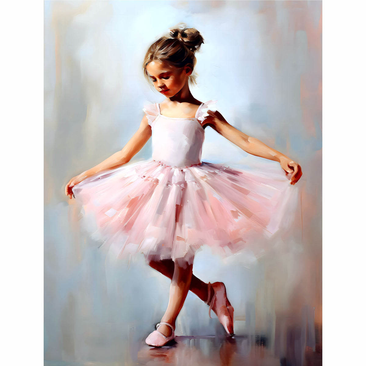 Little Ballerinas Rice Paper, 20.32 x 26.67 cm - for Decoupage Furniture Crafts