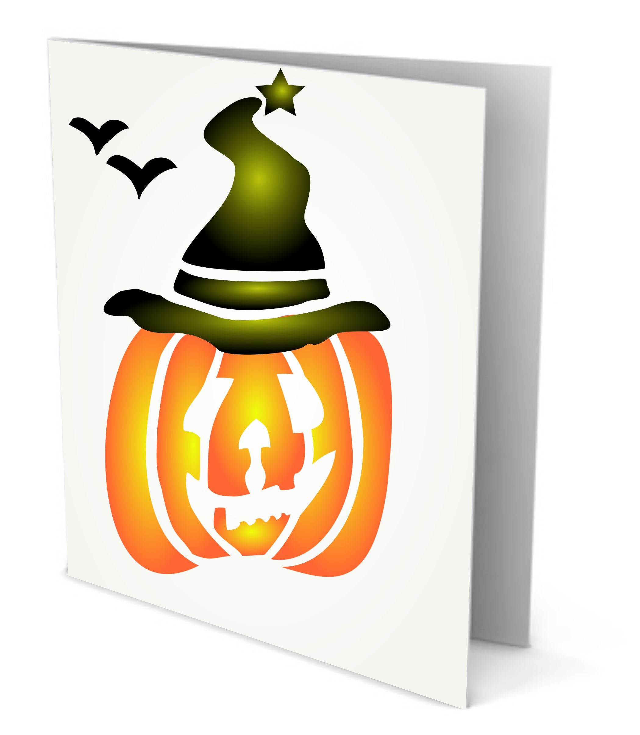 Halloween Decor Stencil - Scrapbooking Halloween