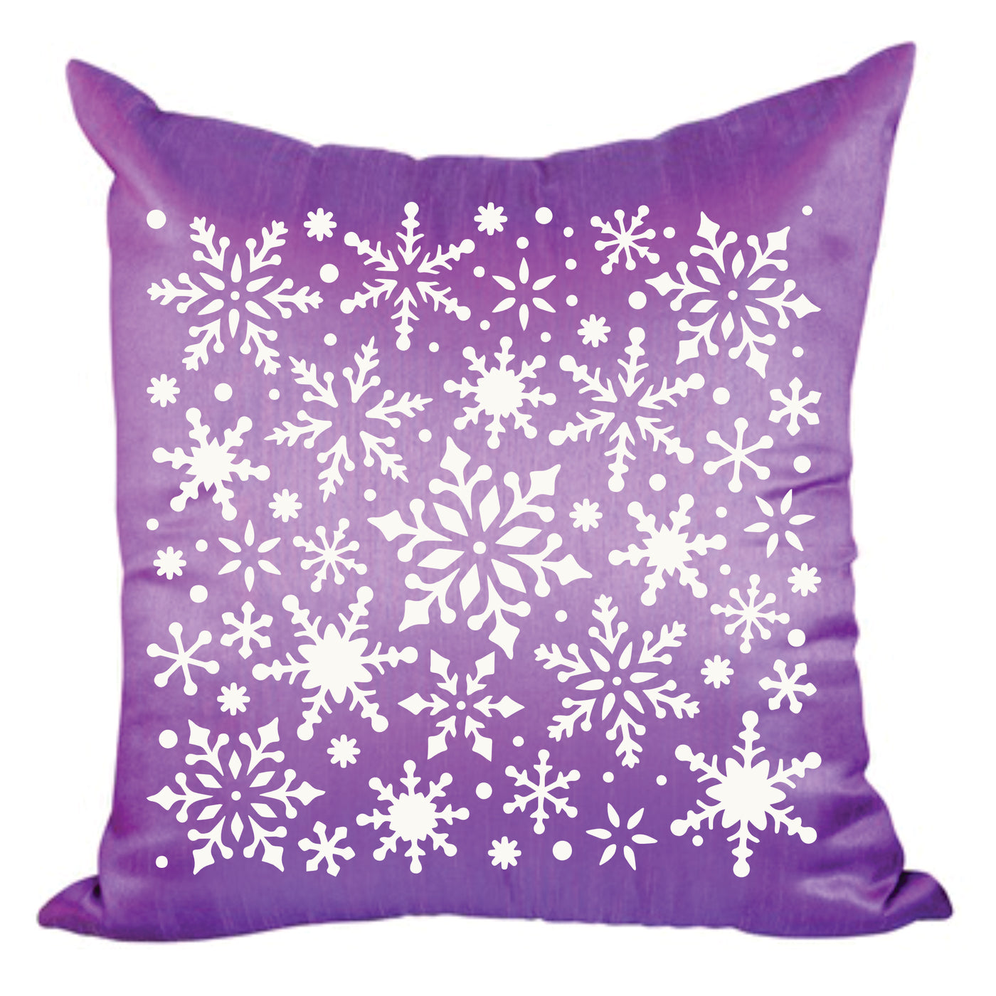 Allover Snowflakes Stencil - Christmas Snowpaper