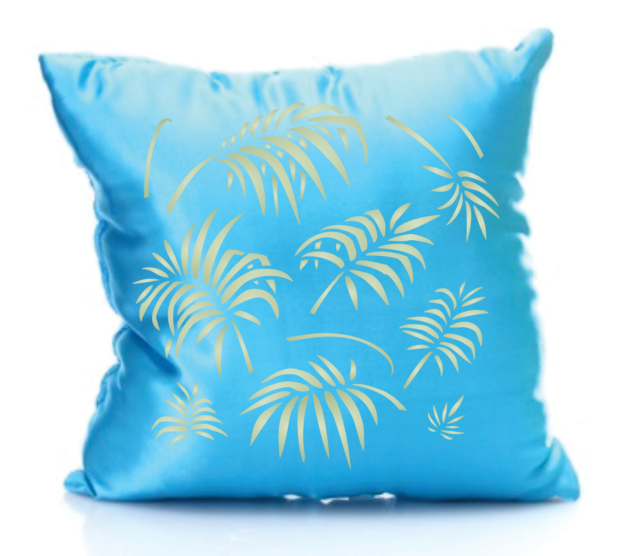 Palm Leaves Stencil -Large Tropical Palm Fronds