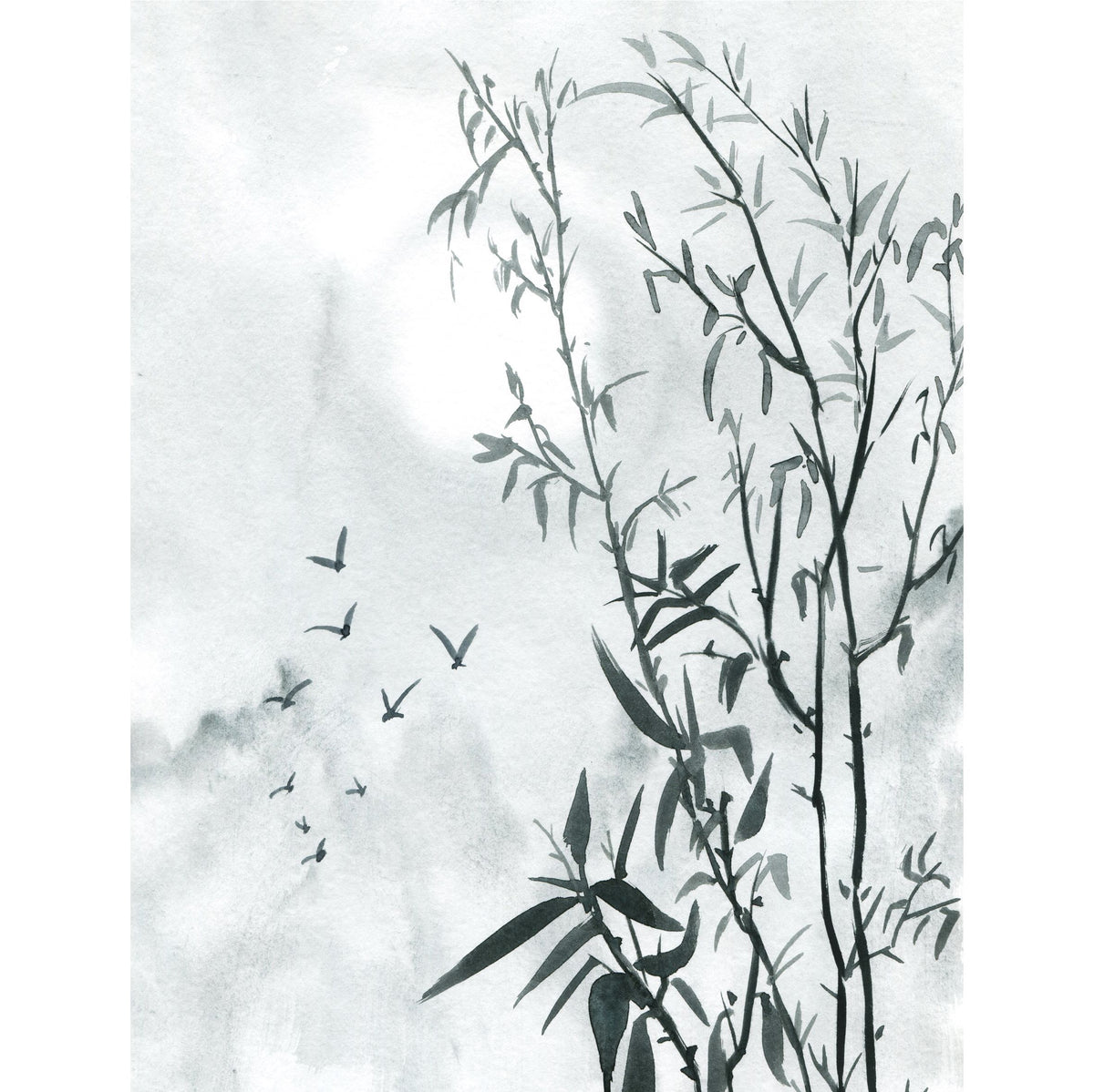 Sumi-e Ink Rice Paper, 20.32 x 26.67 cm - for Decoupage Scrapbooking Cards Crafts