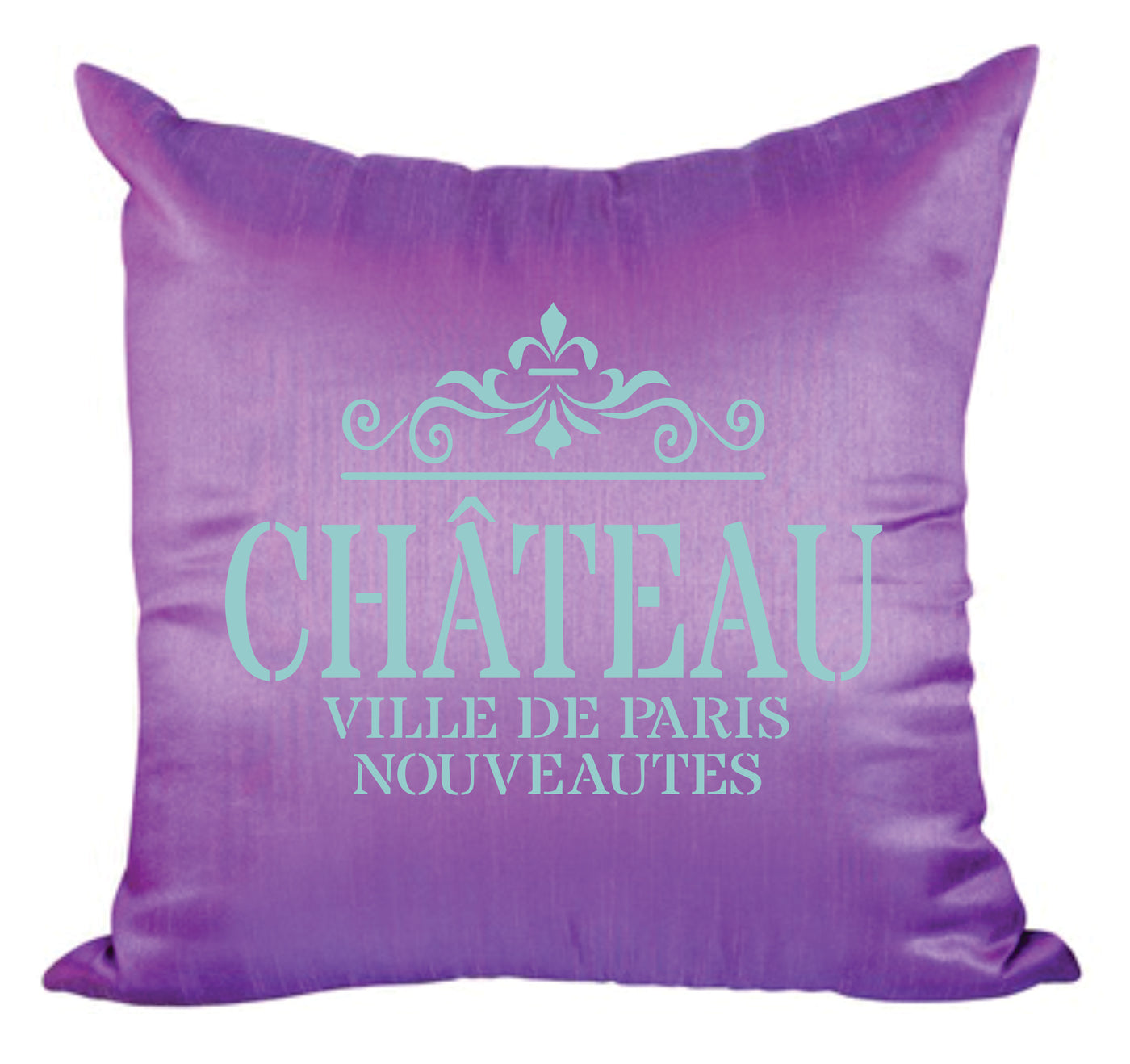 Chateau Stencil - Vintage French Wine Themed Word