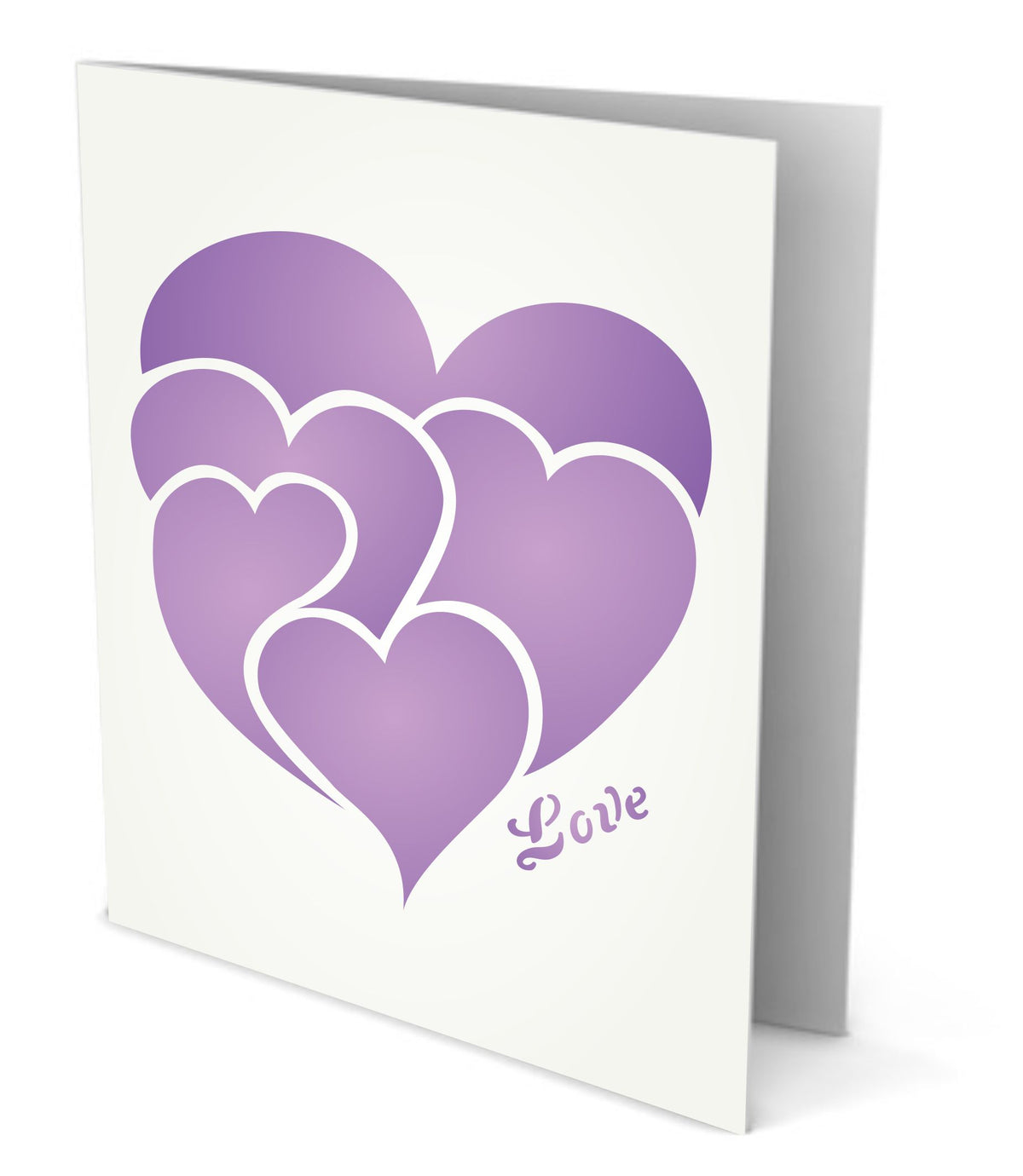 Valentines Day Love Heart Stencil, 8.26 x 10.16 cm - Valentine Heart Design