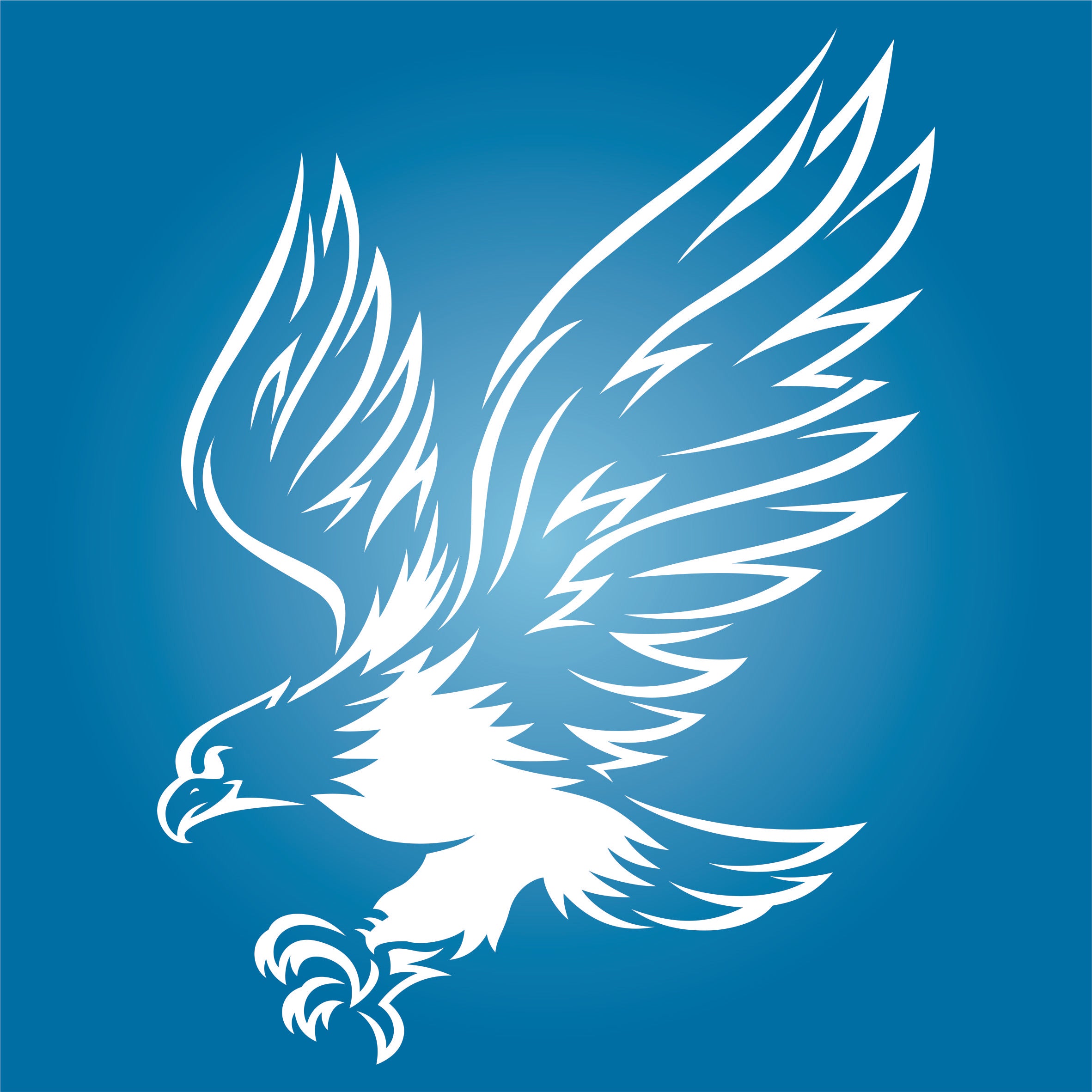 Eagle Stencil - Decorative Bird Animal Wildlife