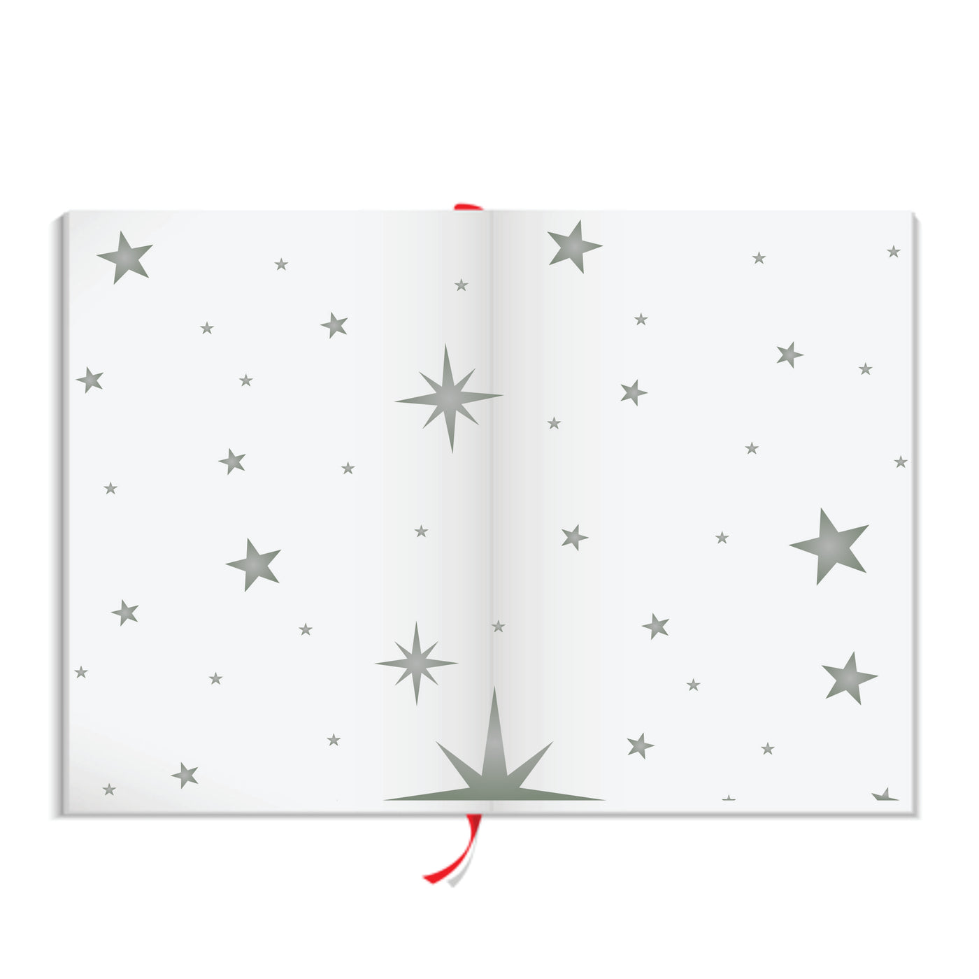 Christmas Stars Stencil - Shiny Sparks Glitter Twinkle Star Sparkle