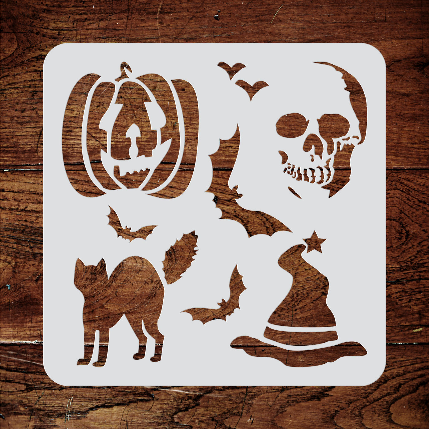 Halloween Decor Stencil - Scrapbooking Halloween