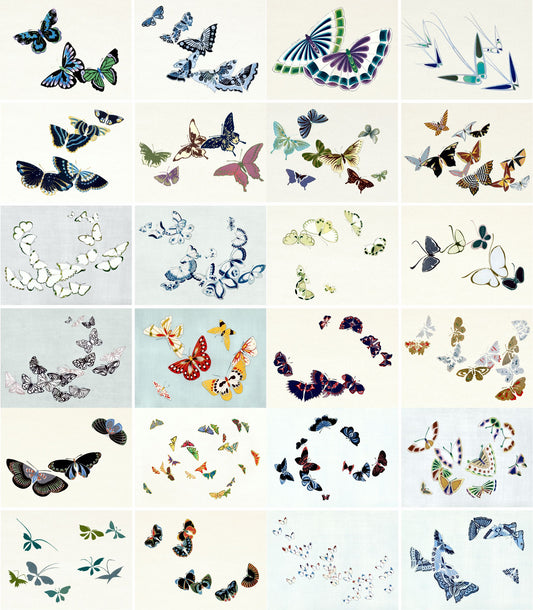 Vintage Butterflies Rice Paper, 20.32 x 26.67 cm - for Decoupage Furniture Crafts