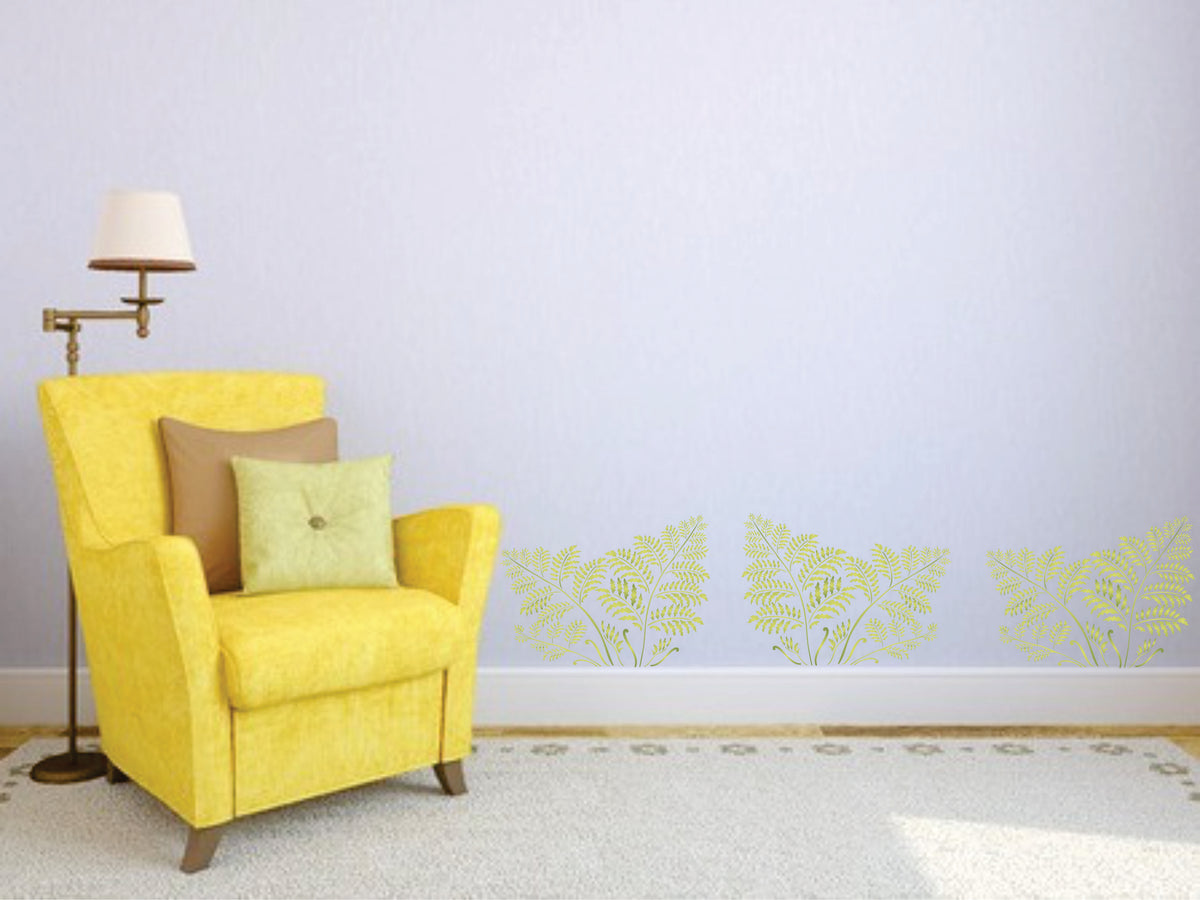 Tree Fern Stencil , 52.07 x 38.1 cm- Large Tropical Ferns