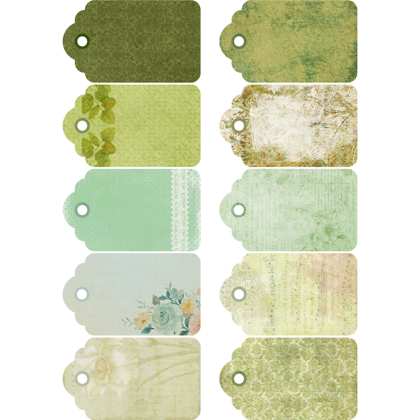 Herbs Decoupage Rice Paper, 8 x 10.5 inch - for Decoupage Scrapbooking Craft