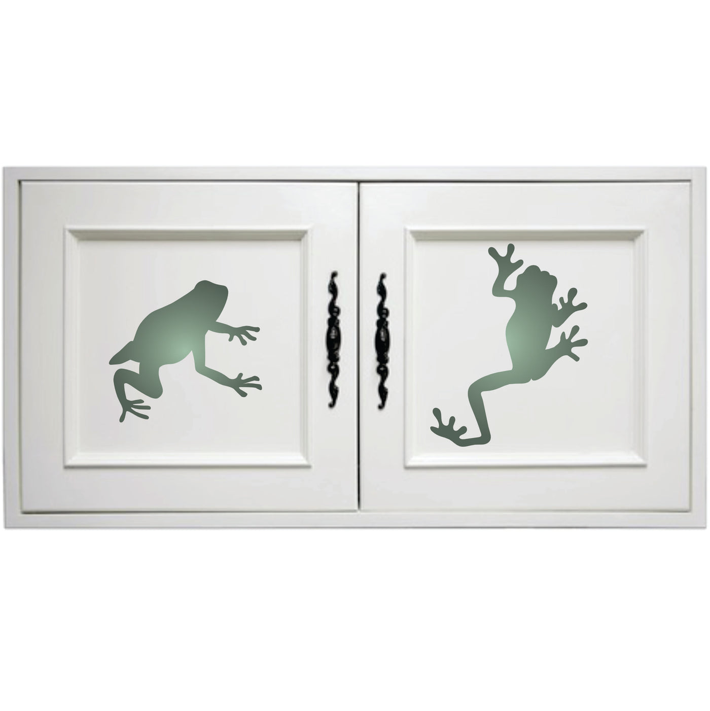 Frogs Stencil - Reusable Mylar Toad Design for Painting or Tracing