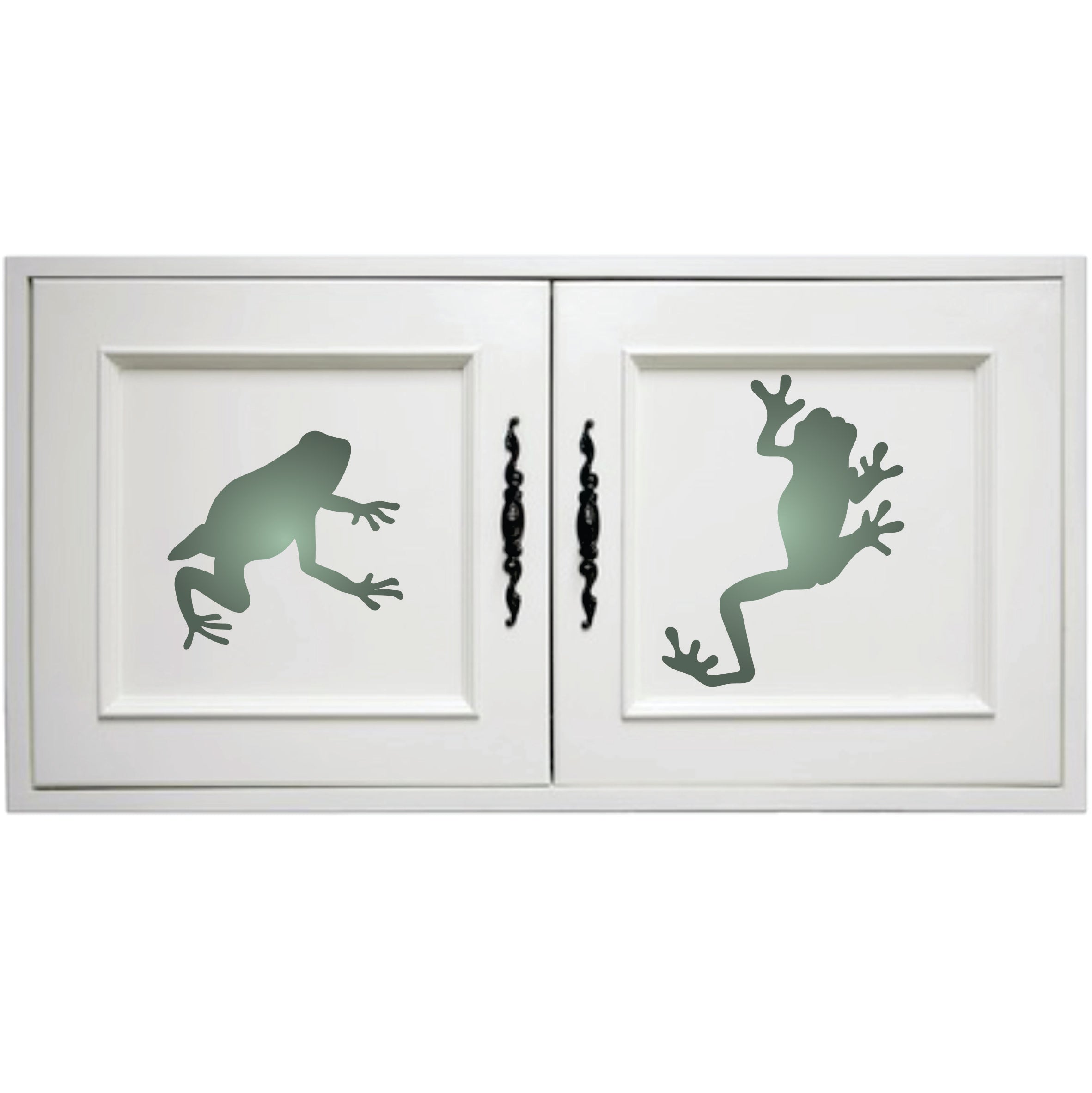 Frogs Stencil - Reusable Mylar Toad Design for Painting or Tracing