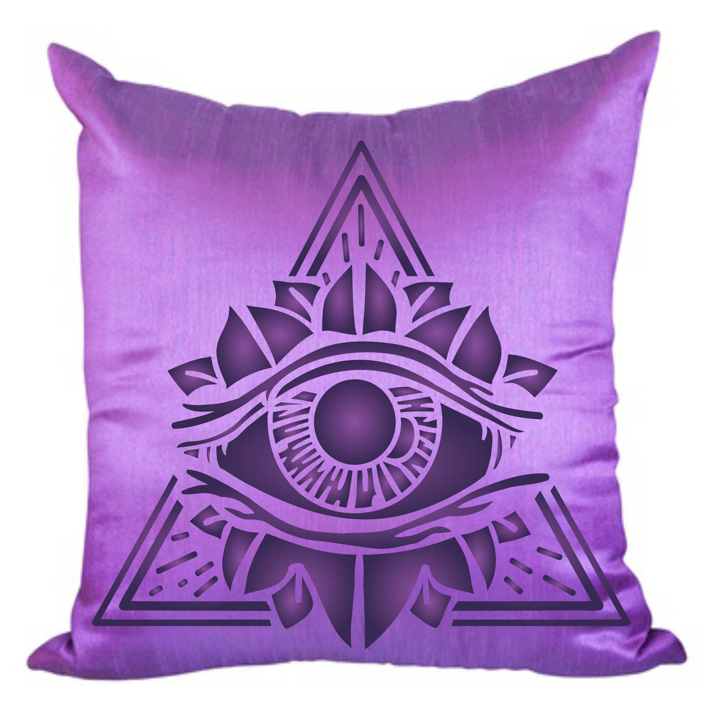 All Seeing Eye Stencil - Pyramid Symbol Eye of Providence Triangle Magic