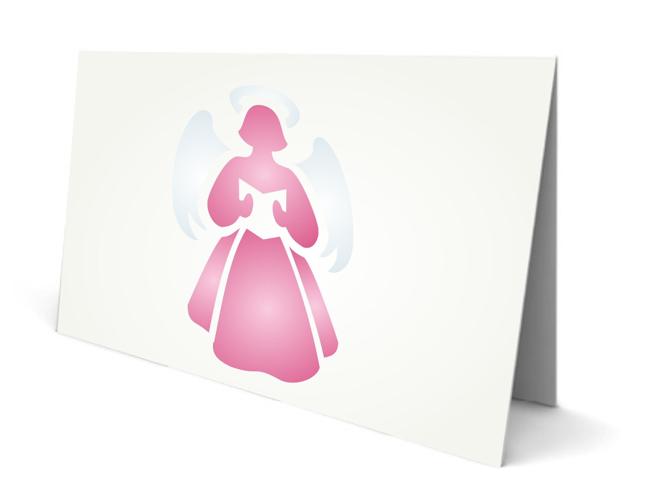 Christmas Angel Stencil, 3.25 x 5 inch - Scrapbooking Decor & Card